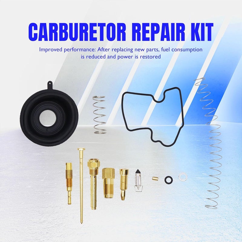 OXCANO 2 PACK Carburetor Carb Rebuild Repair Kits with Diaphragm Compatible with Kawasaki Brute Force 650 KVF650D 4x4 2005-2013, Brute Force 650 KVF650E 4x4 2005-2009, Prairie 650 KVF650A KVF650B - Image 2